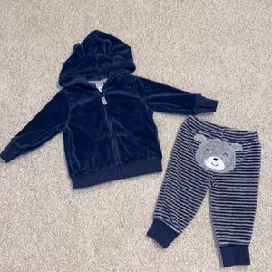 Carter’s Two Piece Terry Cloth Bear Outfit
